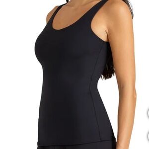 Frank Black Contour Smoothing Tank Top Set of Two Small NIB